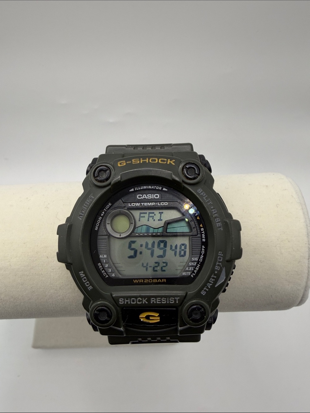 Casio G-Shock G7900 Digital Watch in Olive Green and Black